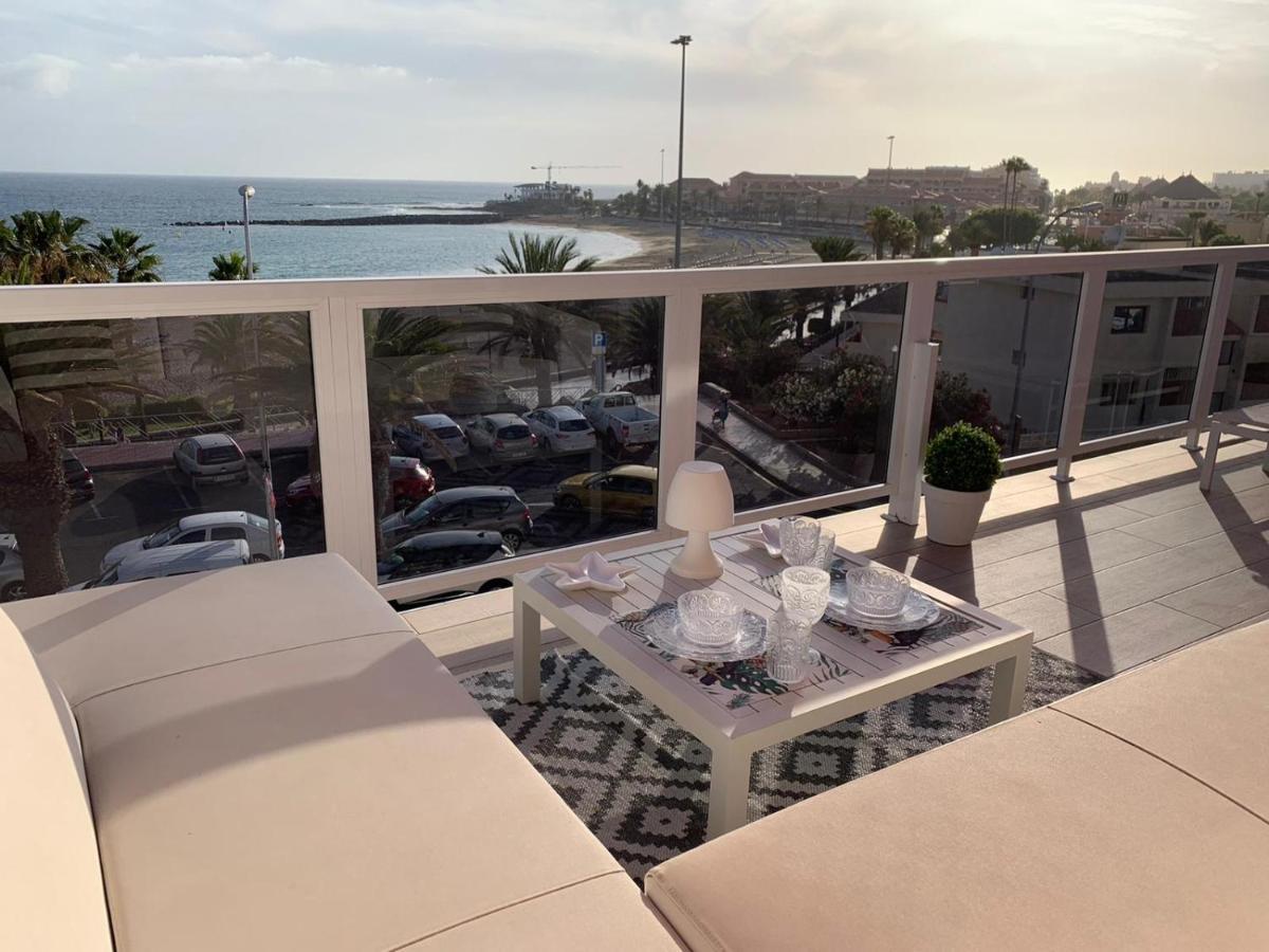 Beachfront Los Cristianos Apartment Arona  Bagian luar foto