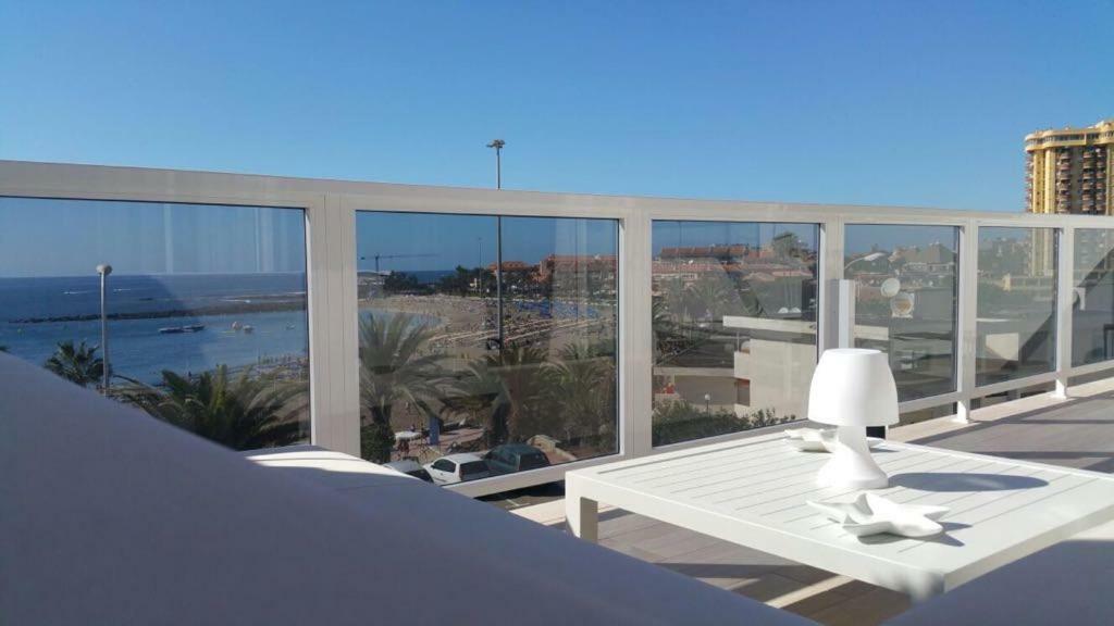 Beachfront Los Cristianos Apartment Arona  Bagian luar foto