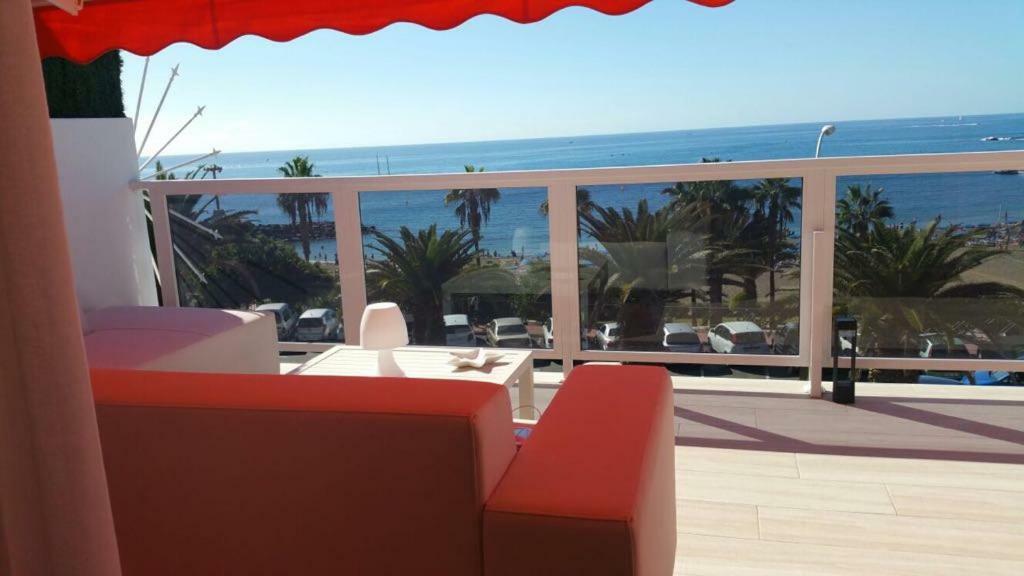 Beachfront Los Cristianos Apartment Arona  Bagian luar foto