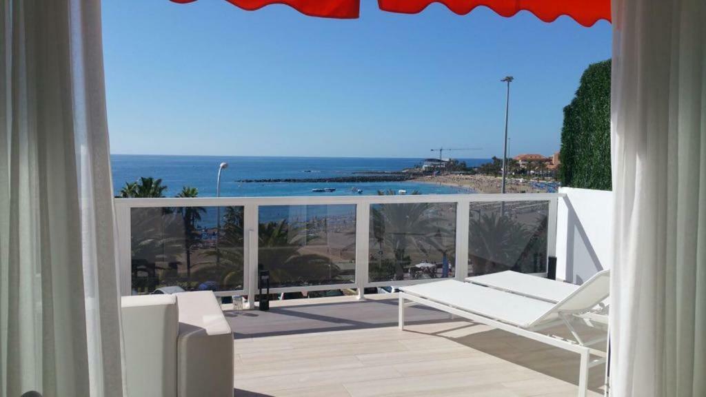 Beachfront Los Cristianos Apartment Arona  Bagian luar foto