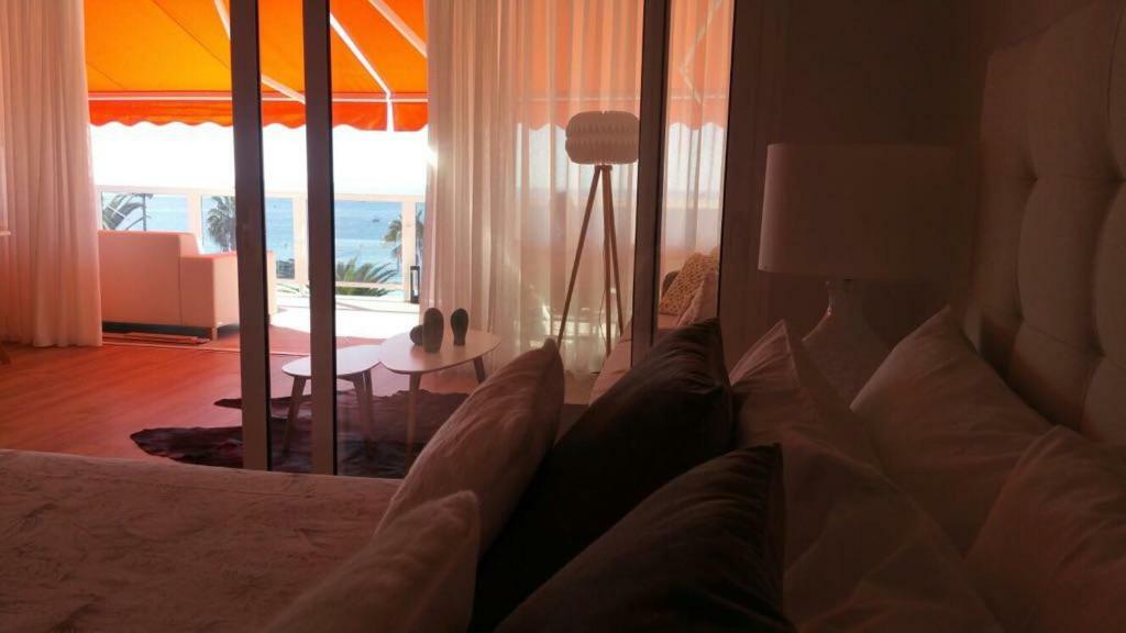 Beachfront Los Cristianos Apartment Arona  Bagian luar foto
