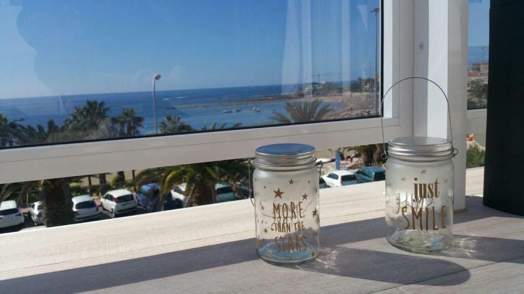 Beachfront Los Cristianos Apartment Arona  Bagian luar foto